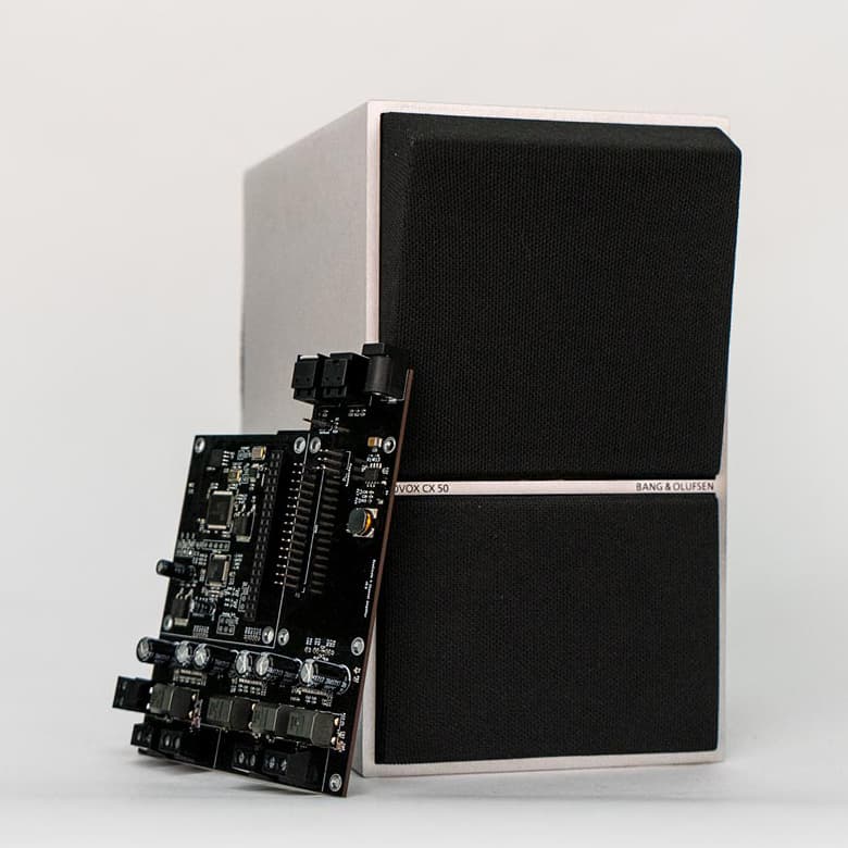 В первую очередь изделие рассчитано на АС Bang & Olufsen