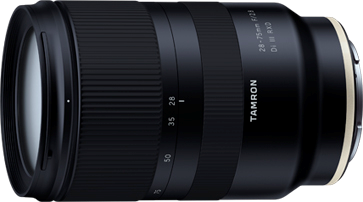 Сведения о цене и дате начала продаж Tamron 28-75mm F/2.8 Di III RXD (Model A036) пока отсутствуют