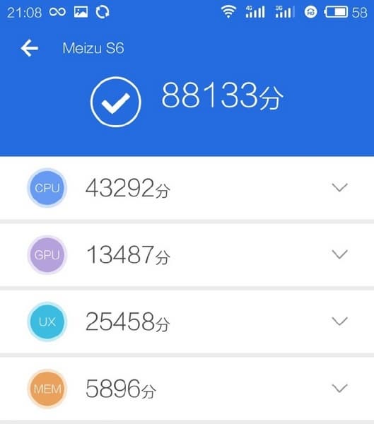 SoC Exynos 7872 набирает в AnTuTu почти 90 000 баллов