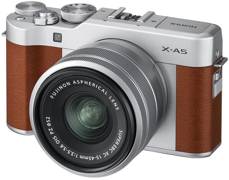 Рекомендованная цена камеры Fujifilm X-A5 с объективом Fujinon XC15-45mmF3.5-5.6 OIS PZ равна $600