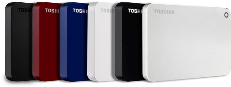 Обновлено семейство внешних накопителей Toshiba Canvio