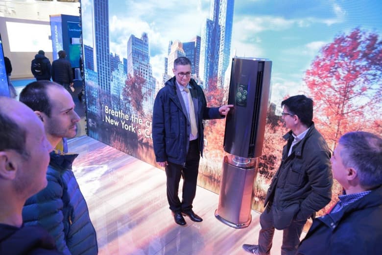 Особенностью AirX является система мониторинга воздуха в помещении