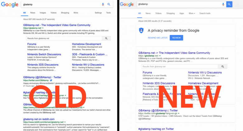 Material Design вскоре затронет и поисковую выдачу Google