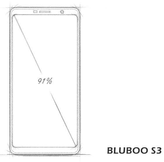 Емкость аккумулятора Bluboo S3 составляет 8500 мА•ч при толщине корпуса 11,2 мм