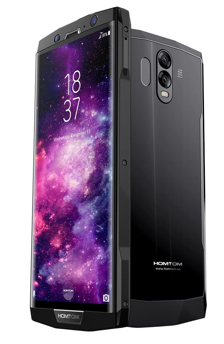 HomTom HT70 — самый тонкий полноэкранный смартфон с аккумулятором емкостью 10 000 мА•ч