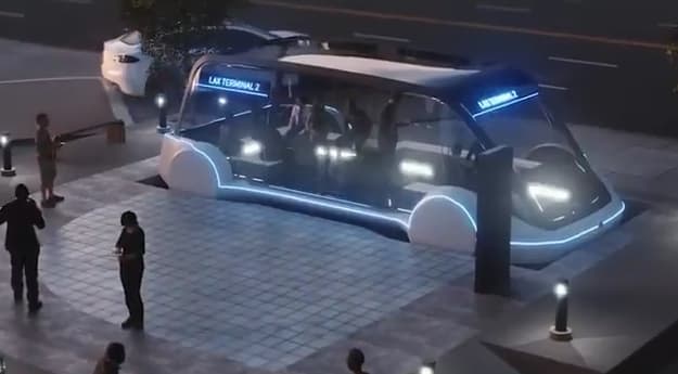 The Boring Company решила создать собственный туннельный автобус