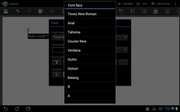 Скриншот Polaris Office