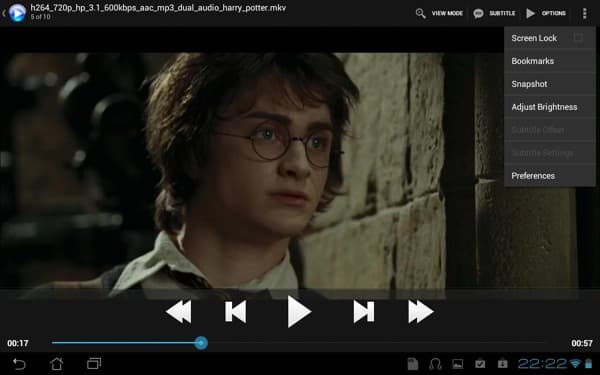 Скриншот VPlayer