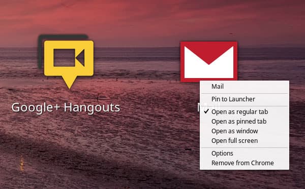 Скриншот Chrome OS