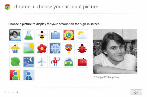Скриншот Chrome OS