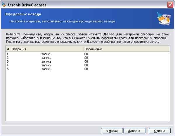 Создание метода очистки