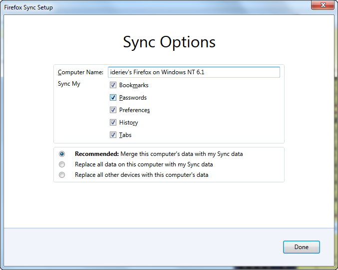 Три браузера из пяти уже обзавелись встроенными средствами синхронизации, что должно повысить лояльность их пользователей