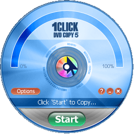 Рабочее окно 1Click DVD Copy Pro