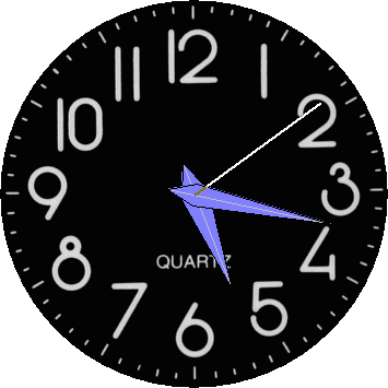 Рабочее окно Round Clock