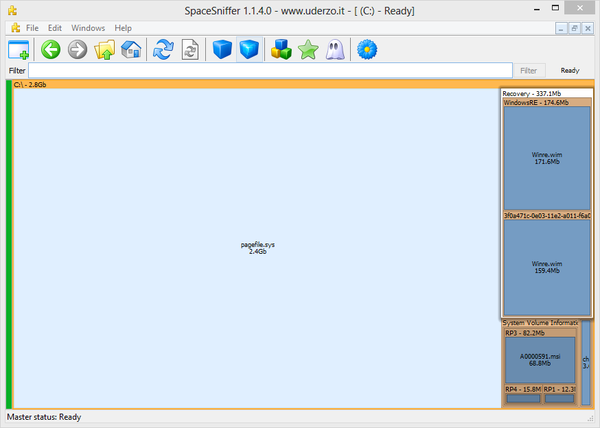 Файловая структура в виде карты