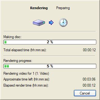 Создание диска в DVD Architect Pro