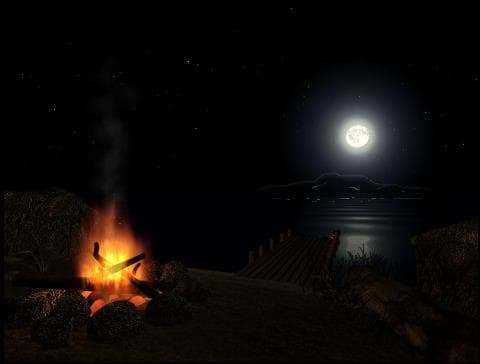 Давно ли мы сидели у костра?