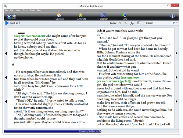 Mobipocket Reader Desktop