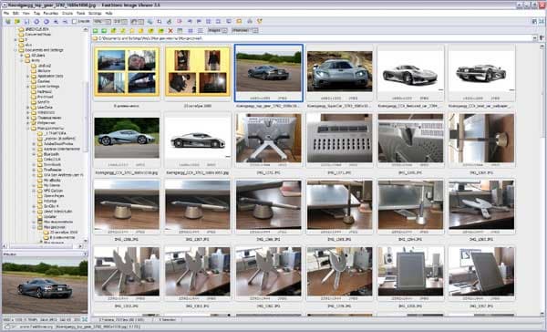 Окно обозревателя FastStone