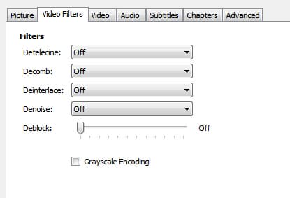 Фильтры видео