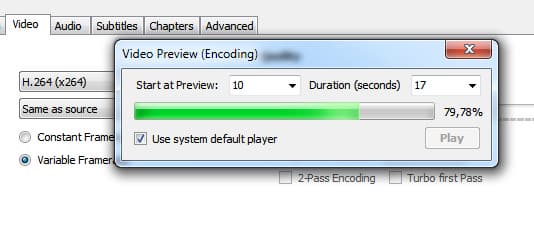окно предпросмотра