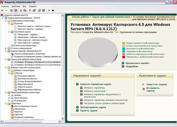 Готовность к запуску задачи