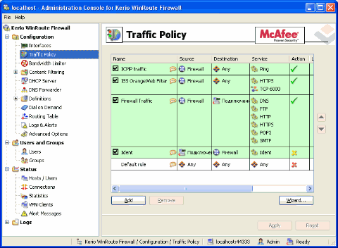 Интерфейс программы