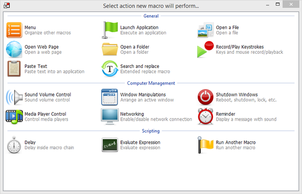 Создание нового макроса
