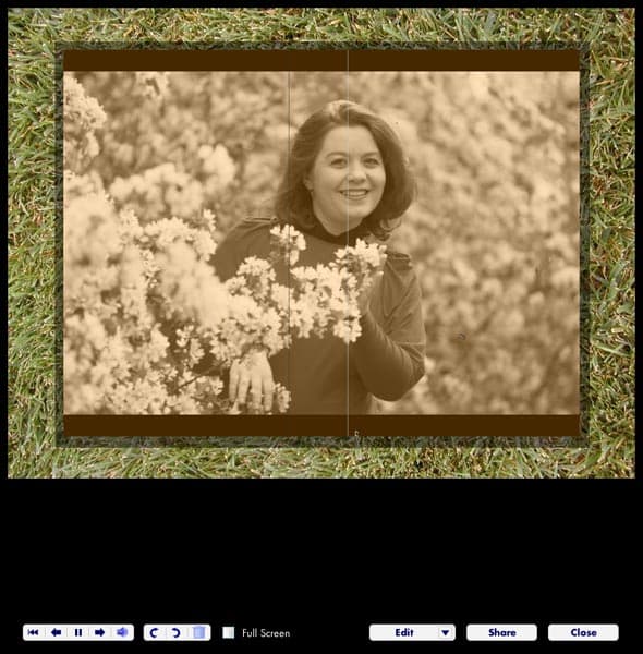 Просмотр слайд-шоу в Nero PhotoShow Deluxe