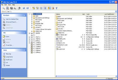 Главное окно программы