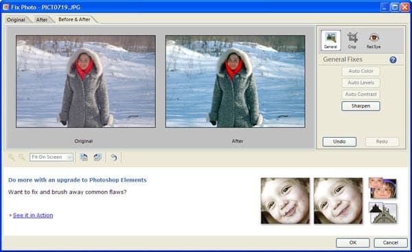 Редактирование фотографий в Adobe Photoshop Album Starter Edition