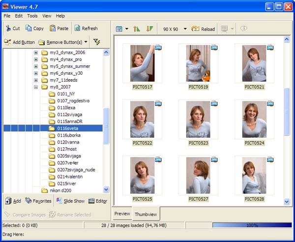 Рабочее окно WildBit Veiwer