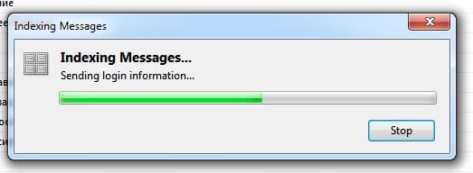 Ошибка при индексировании