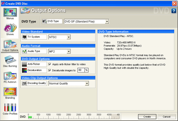 Настройка параметров аудио и видео в ProShow Producer
