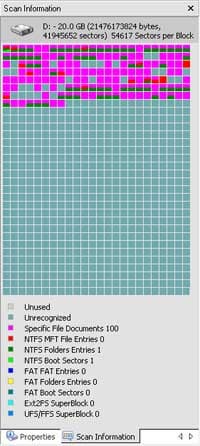 Сканирование раздела