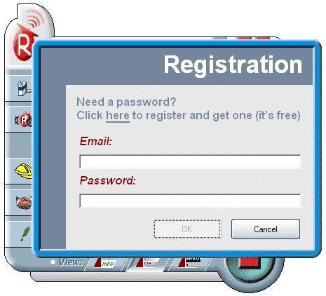 Запрос учётных данных
