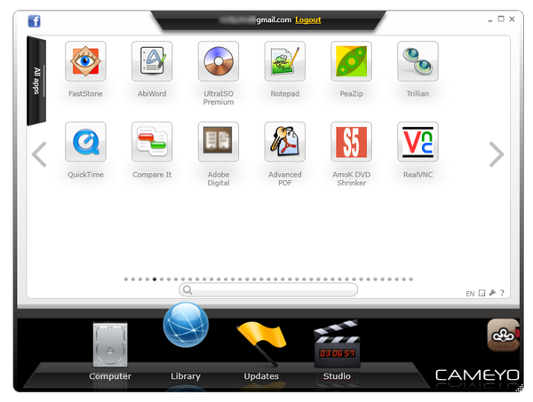 Библиотека приложений Cameyo