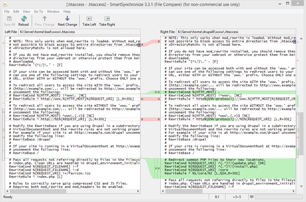 Связанные строки в SmartSynchronize