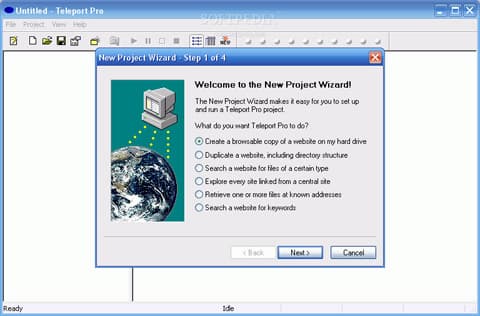 Создаем проект с помощью мастера