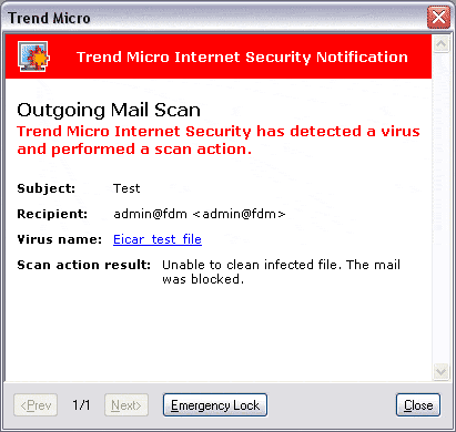 Обнаружен вирус