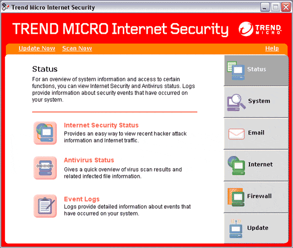 Главное окно программы
