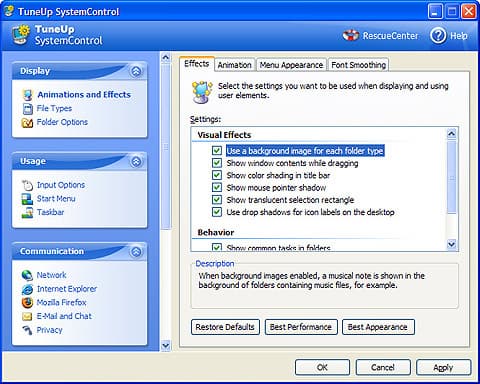 TuneUp SystemControl