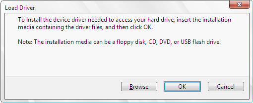 Теперь загрузить драйвер можно не только с дискеты