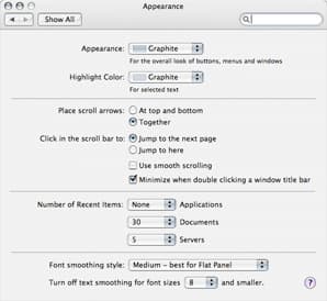 Графитовая тема