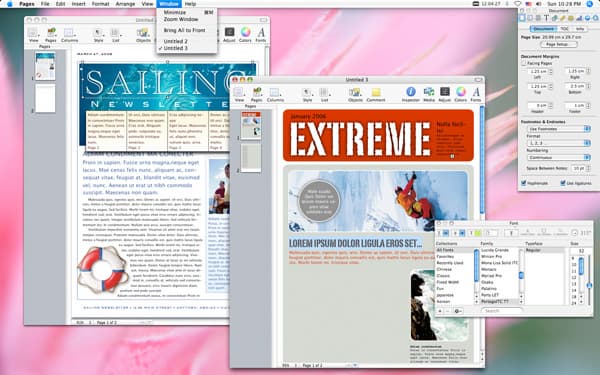 Приложения с многодокументным интерфейсом