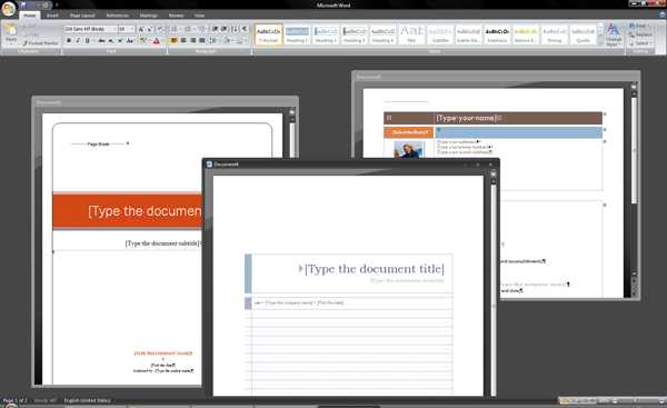 Приложения с многодокументным интерфейсом
