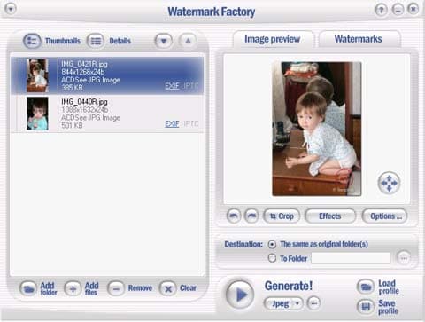 Интерфейс программы