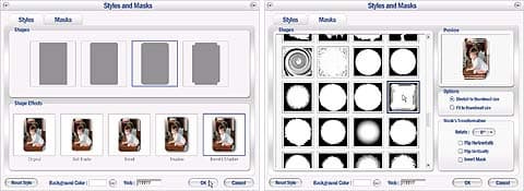 Применение стилей и масок