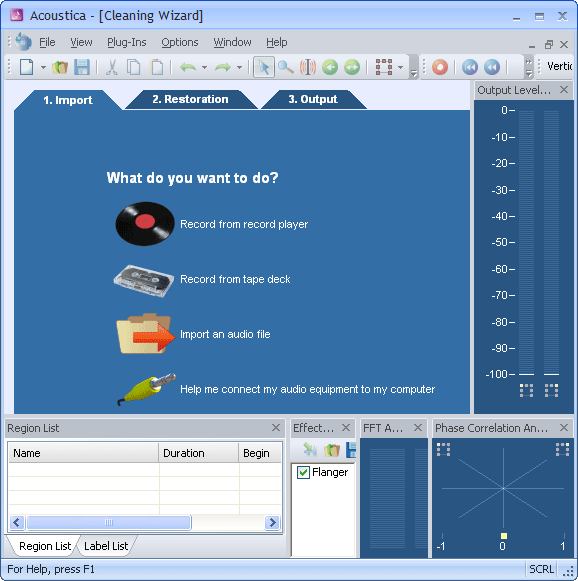 Мастер восстановления звука Acoustica