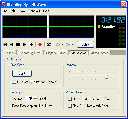 Метроном NGWave
